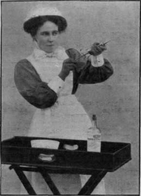 A carbolic spray may be used in the room with advantage during infectious illness
