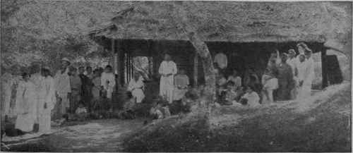 A daily scene at Trevandrum (India)