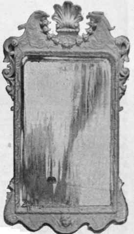 A mirror of this design would look well in a room furnished in Georgian style