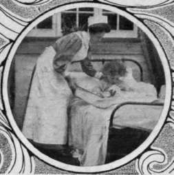 A patient with diphtheria should cough into a handkerchief, which should be immediately disinfected, or into a rag that can be burnt. See page 2064
