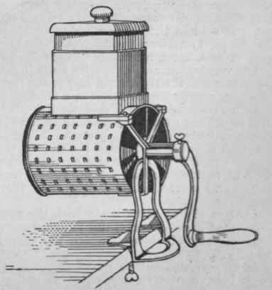 A useful grating machine