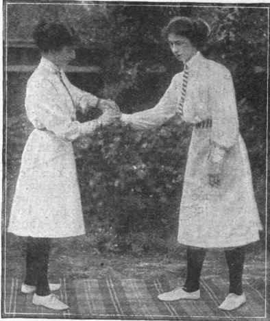 Fig. 1 To render powerless a person with outstretched hand
