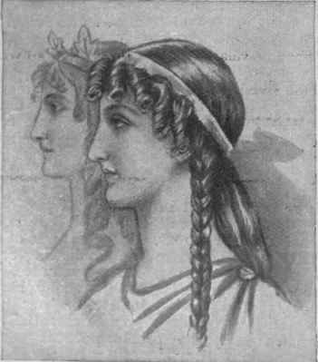 Fig. 2. A Greek mode that was common at one time to both men and women their sculpture