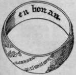 Fig. 3. A gold ring of the six teenth or seventeenth century