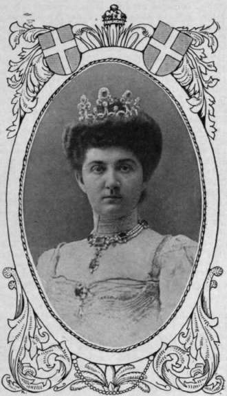 H.M. The Queen of Italy, who before her marriage was Princess