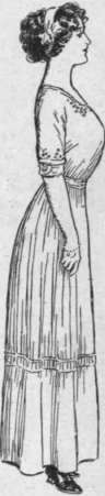 How to stand. This diagram illustrates the perfect poise each time pushing the shoulders as far back as possible
