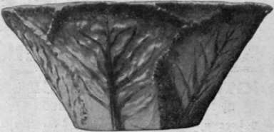 Longton Hall porcelain. A lettuce leaf basin, veined in pink and edged with green. The insides of such leaf basons are adorned by sprays and sprigs of flowers