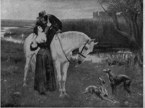 Parting Is Such Sweet Sorrow Painted by W. Frank Calderon