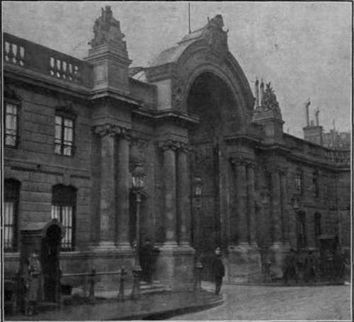 The Elysee Palace, Paris, the official town residence of the Presidents of the French Republic, and the scene of their stately public entertainments