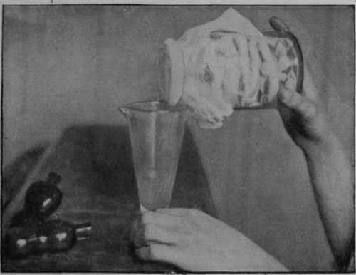 After the lar has stood for a fortnight in a sunny spot, it must be unsealed and the oil drained away through a piece of fine muslin fastened across its mouth