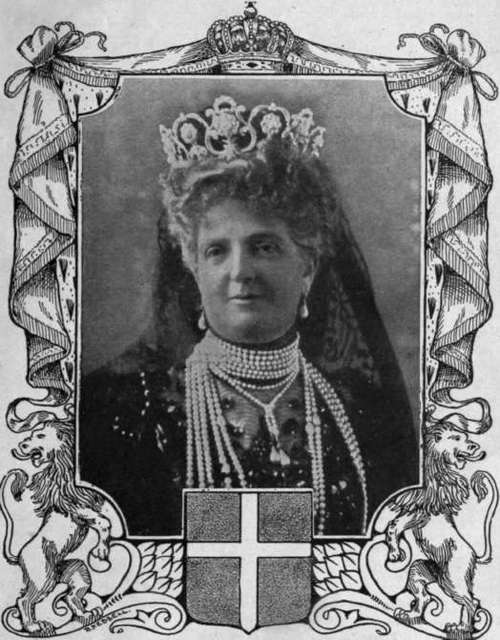 H.M. the Queen Dowager of Italy, who, before her marriage with the late King Humbert, was Princess Margherita of Savoy