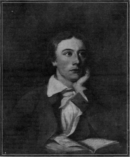 John Keats, the poet, the last few years of whose short life were saddened but made beautiful by a hopeless love From a painting by Holton in the National Portrait Gallery engagement