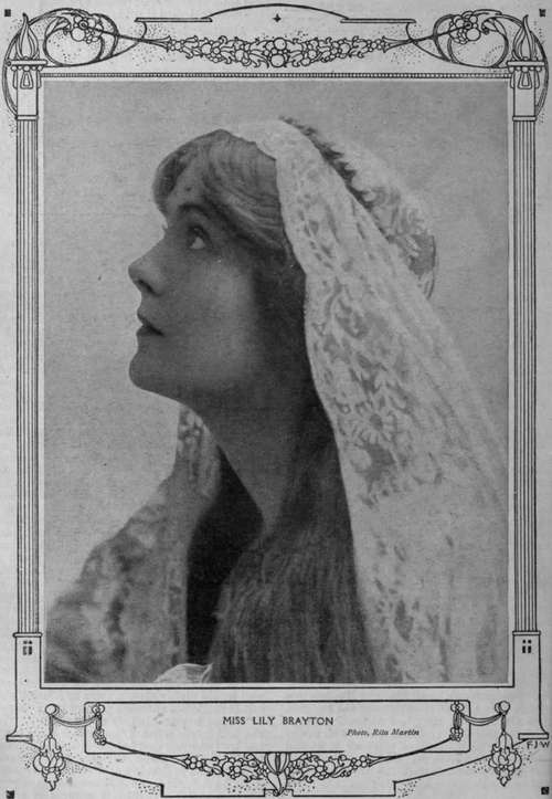 Miss Lily Brayton (Mrs. Oscar Asche), the charming actress, who gives some excellent advice to girls who are wishing to become actresses