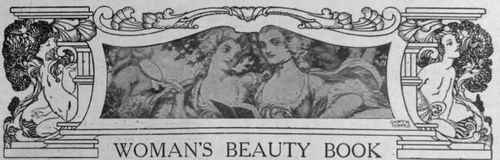 This section forms a complete guide to the art of preserving and acquiring beauty. How wide is its scope can be seen from the following summary of its contents :