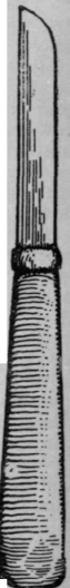 A useful type of budding knife