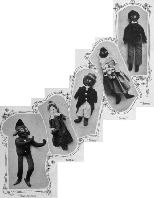 All these dolls may be made at home, if the directions given in the article are followed