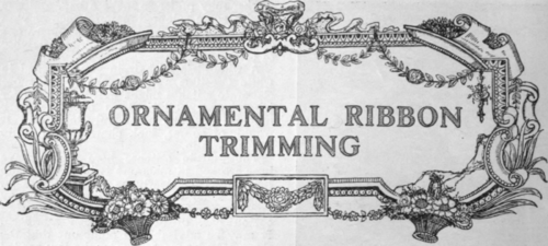Effective Dress Trimmings that Can be Made at Home   Cuffs Made from Satin Ribbon and