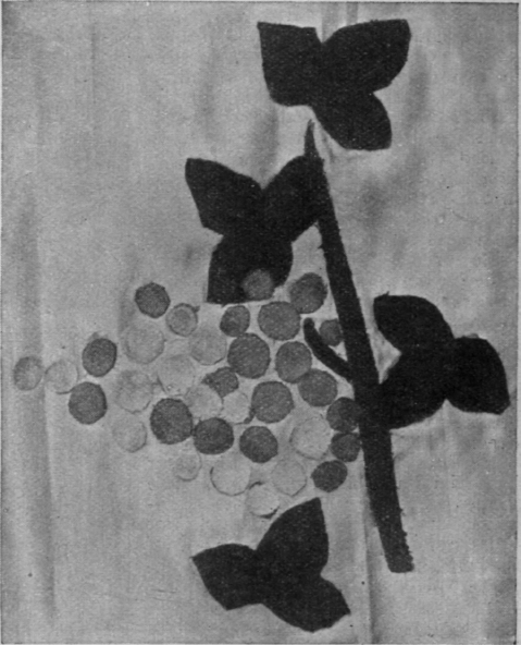 Grapes and their leaves form a fascinating design, and give ample scope to the artistic taste of the worker