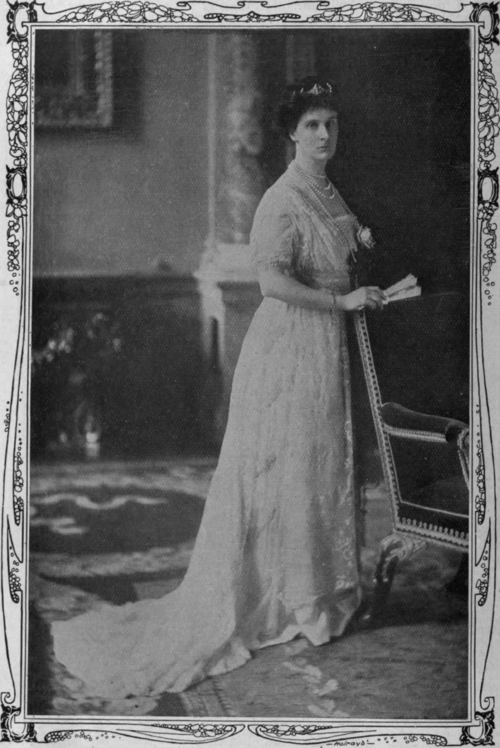 Her Grace the Duchess of Devonshire, one of the greatest ladies in society and Mistress of the Robes to H.m. Queen Mary