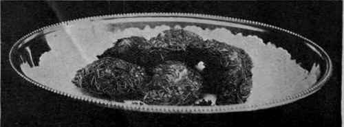 Rissoles of Meat. A favourite method of using cold meat