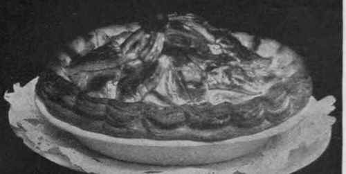 Sheep's Head Pie. This can be eaten either hot or cold, as when cold the stock makes a stiff jelly