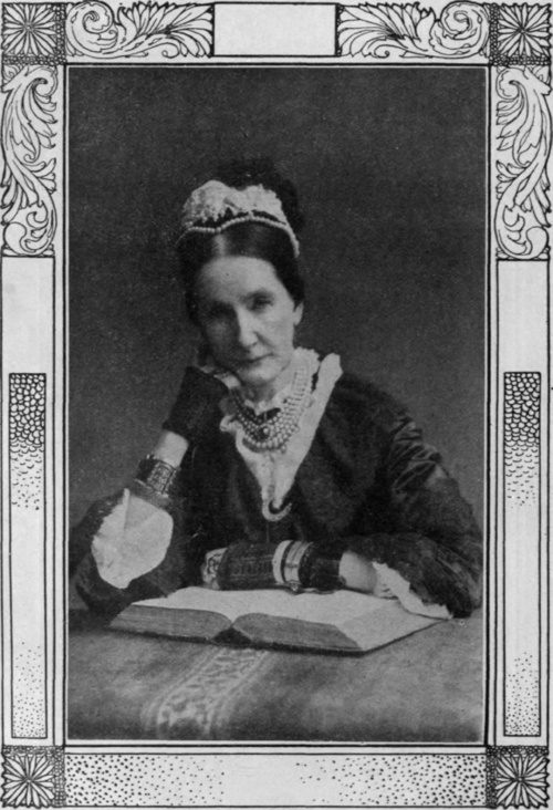 The late Baroness Burdett coutts, who received a peerage from Queen Victoria in recognition of her munificent philanthropy and work for the public weal Photo, Elliott & Fry in this country and in America. The Society of Friends gave us Elizabeth Fry.