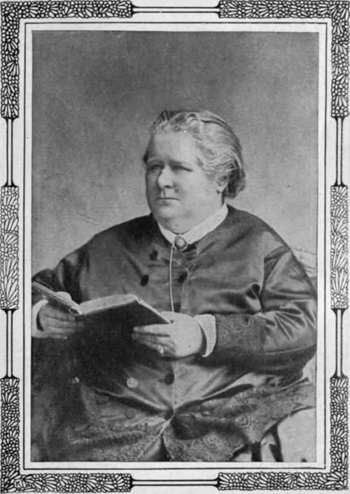 The late Miss Frances Power Cobbe, a brave and unremitting worker on behalf of humanitarian causes