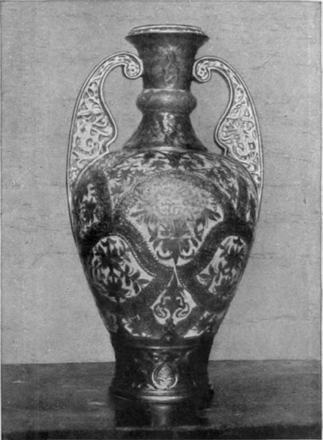 The vase as it left the restorer's hands, completely and invisibly restored
