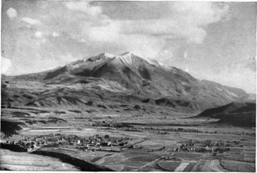 Mt. Sopris and a part of the Carbondale district, Colorado