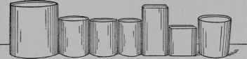 Cans used for canning.