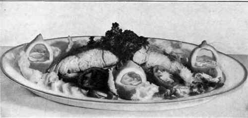 Cold Boiled Salmon With Mayonnaise
