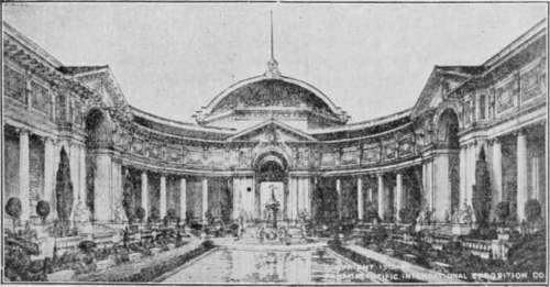 Court of Palms Panama Pacific International Exposition, San Francisco, Cal.