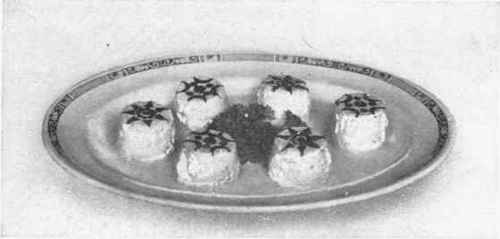 Chicken and Mushroom Timbales.