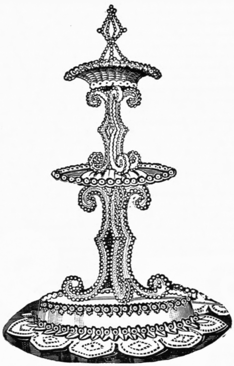 Cake Decoration In White Icing 21