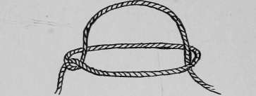 Method of tying slip knot.