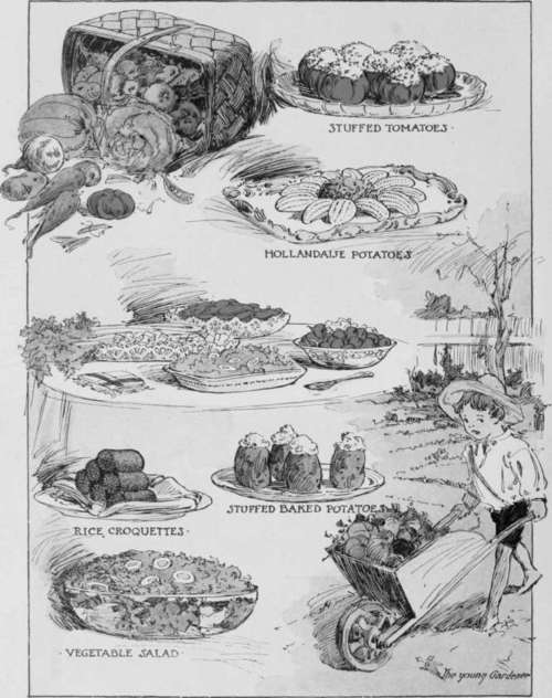 Dishes From The Field And Garden.