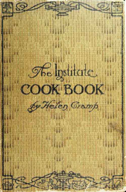 The Institute Cook Book