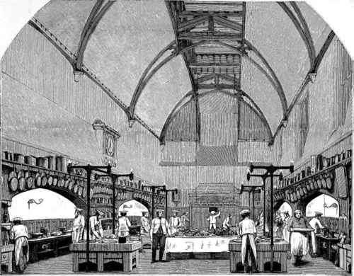 The Royal Kitchen, Windsor Castle.
