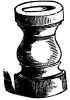 Wood Block, or Stand.