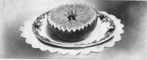 Grape Fruit Prepared For Luncheon