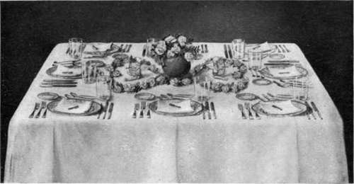Table For An Engagement Dinner