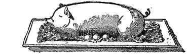 ROAST PIG.