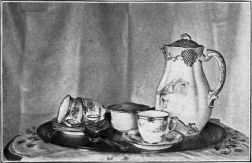 Cocoa Pot and Cups