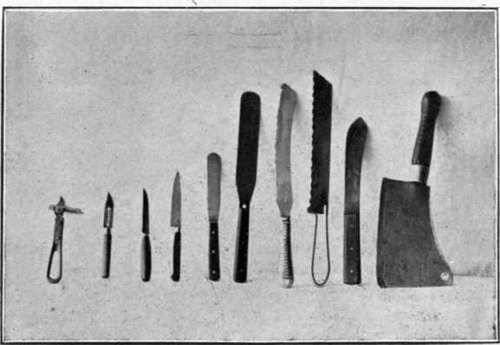 Kitchen Knives, Etc