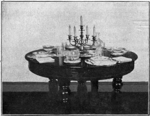 Table Laid for Luncheon