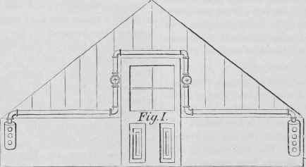 Fig. 1 shows how the steam enters over the door.