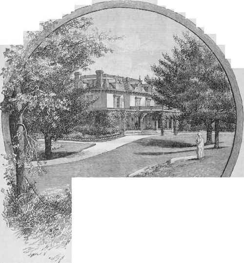 Residence of N. P. Baily, Fordham on Hudson, N. Y.