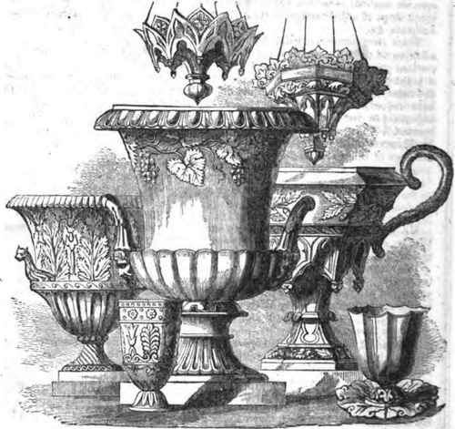 TERRA COTTA ORNAMENTS.
