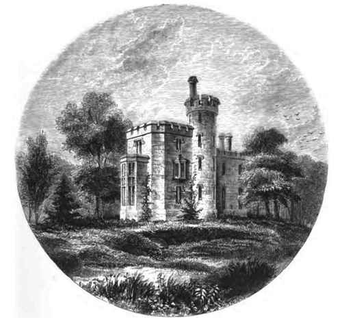 VILLA FOR A ROCKY HILL S1TE. A J. DAVIS, ARCHITECT.   No. 2.