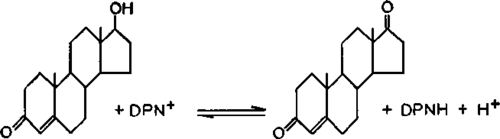 oxidation of testosterone